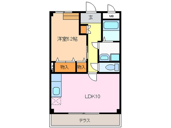 アバンスの物件間取画像